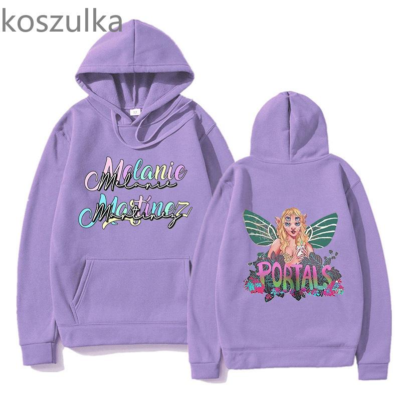 Melanie Martinez Men Sweatshirt Letter Printing Hoodies Fleece Oversized Pullovers Fashion Unisex Streetwear Long Sleeve Clothes