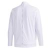 Adidas Comfortable Logo Stand Collar Long Sleeve Jacket Men Jacket White FJ3841