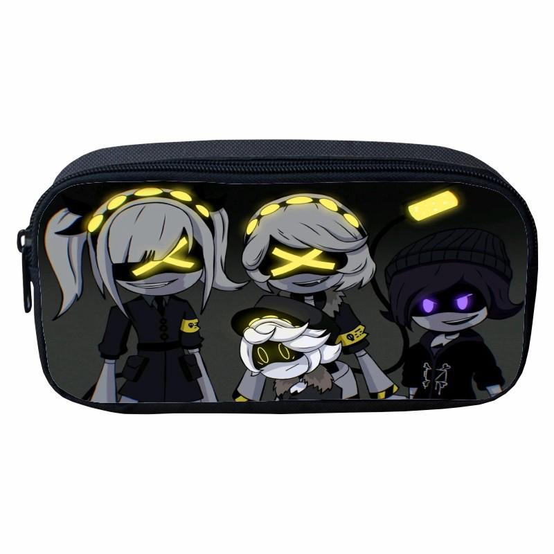 Murder Drones Cartoon Pencil Case for Kids - Stylish Storage Stationery Box