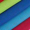 75D Quick-Dry Low-Elastic Birdseye Perforated Mesh Fabric for Spring/Summer