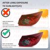 For Mazda 3 Sedan 2014 2015 2016 2017 2018 Car accessories Right Outer Side Tail Light Rear Brake Lamp Without Bulbs