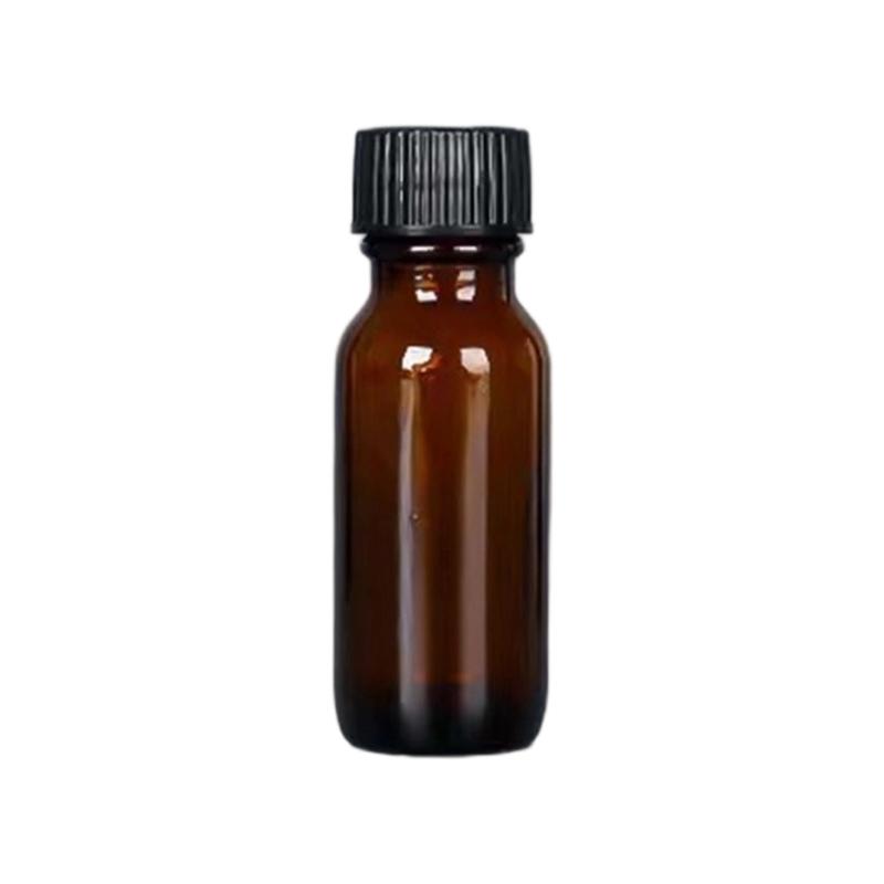 Practical Amber Glass Dispensing Bottle 15ml-500ml Friendly Leakproof Design For Lotions Sanitizers Cosmetics Storage