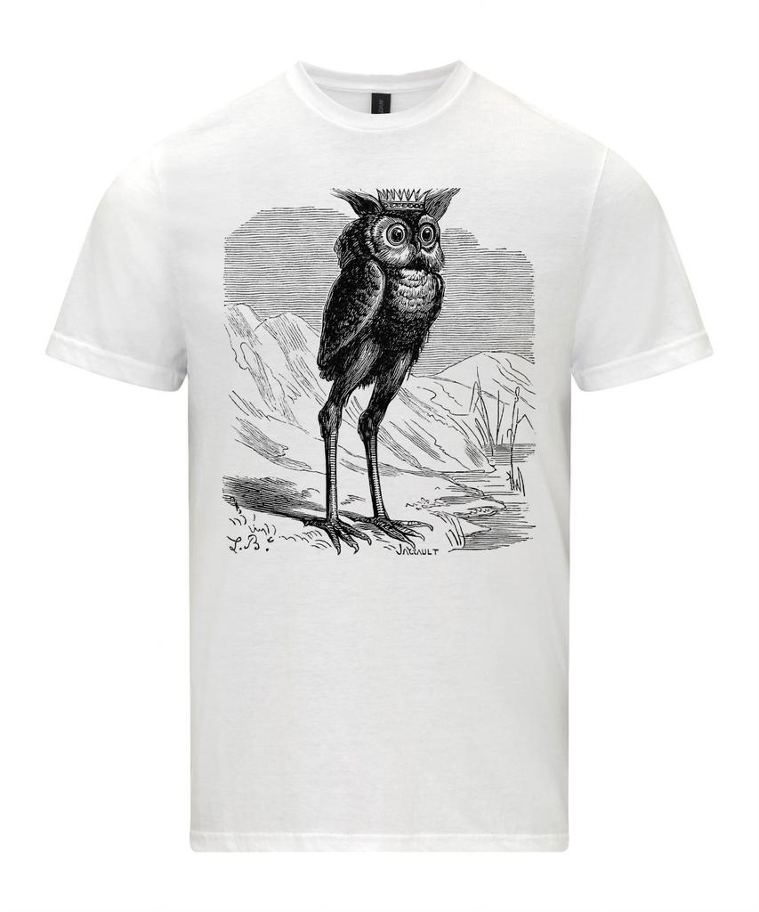 Stolas Demon Owl by Louis Breton Goblincore Cotagecore T-Shirt