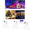 LED Fließendes Regen Duschvorhang Licht Mit Dimmbaren Farben Für Outdoor Feiertagsdekoration
