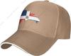 Dominican Republic Flag Men Womens Sandwich Hat Classic Adjustable Trucker Dad Hats