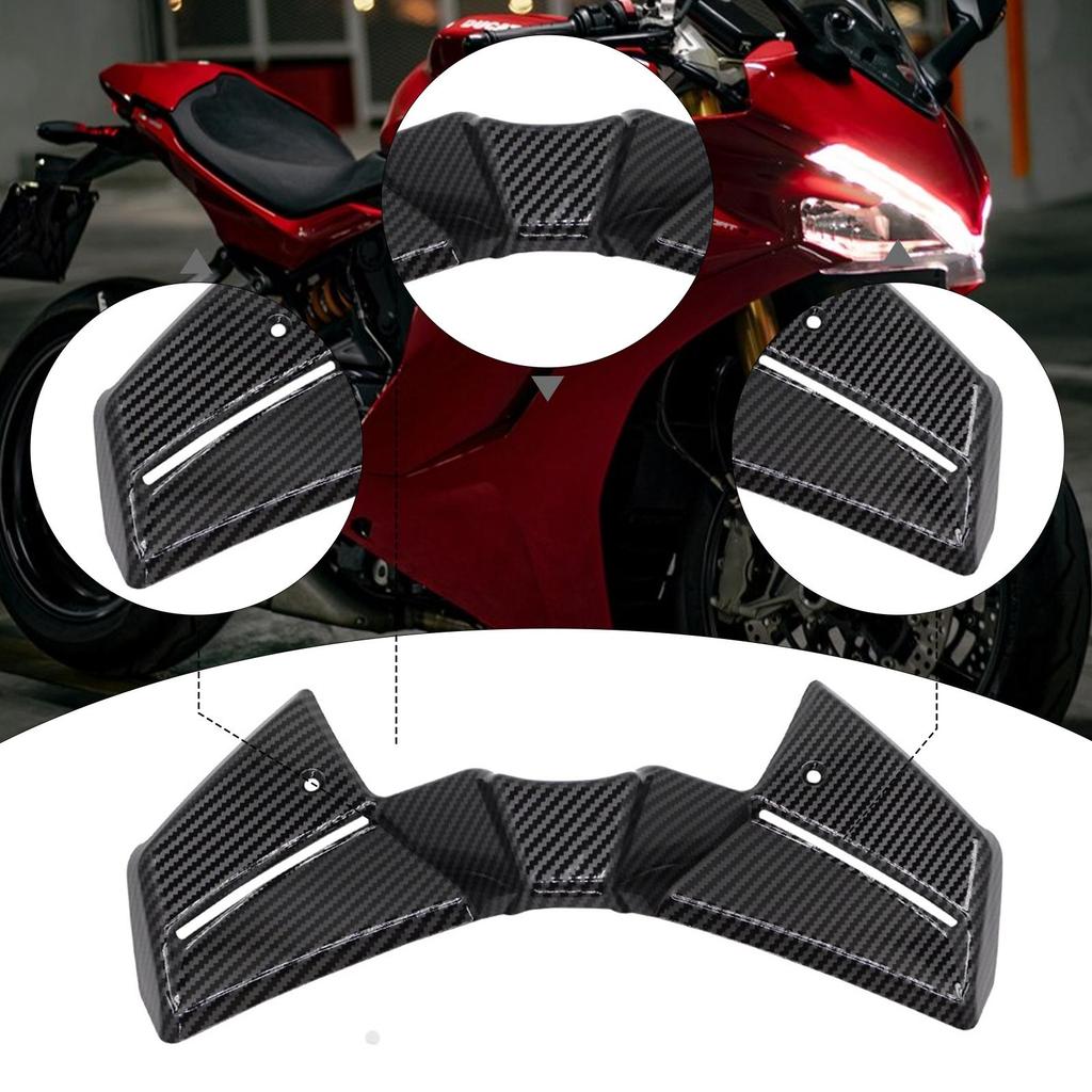 Motorcycle Front Fairing Winglet ABS Impact Resistant Aerodynamic Wing for Yamaha MT