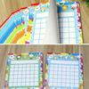 50 Pieces Classroom Incentive Chart Cartoon Children Positive Behavior Reward Board for Shool Teacher Student
