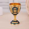 European Style Wine Glass Classic Metal White Wine Cup New Goblet  Family Friend Neighbor Gift