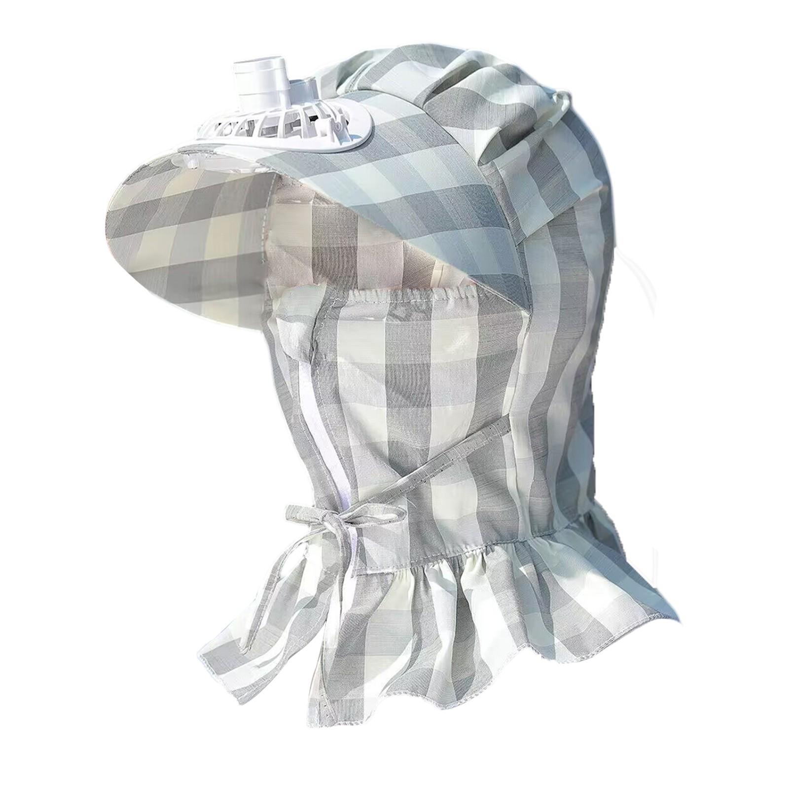 Sun Hat Fan Cap, Combining Sun And Functions/ Fan Black Technology/Long Battery Life/Lightweight And Portable One Size