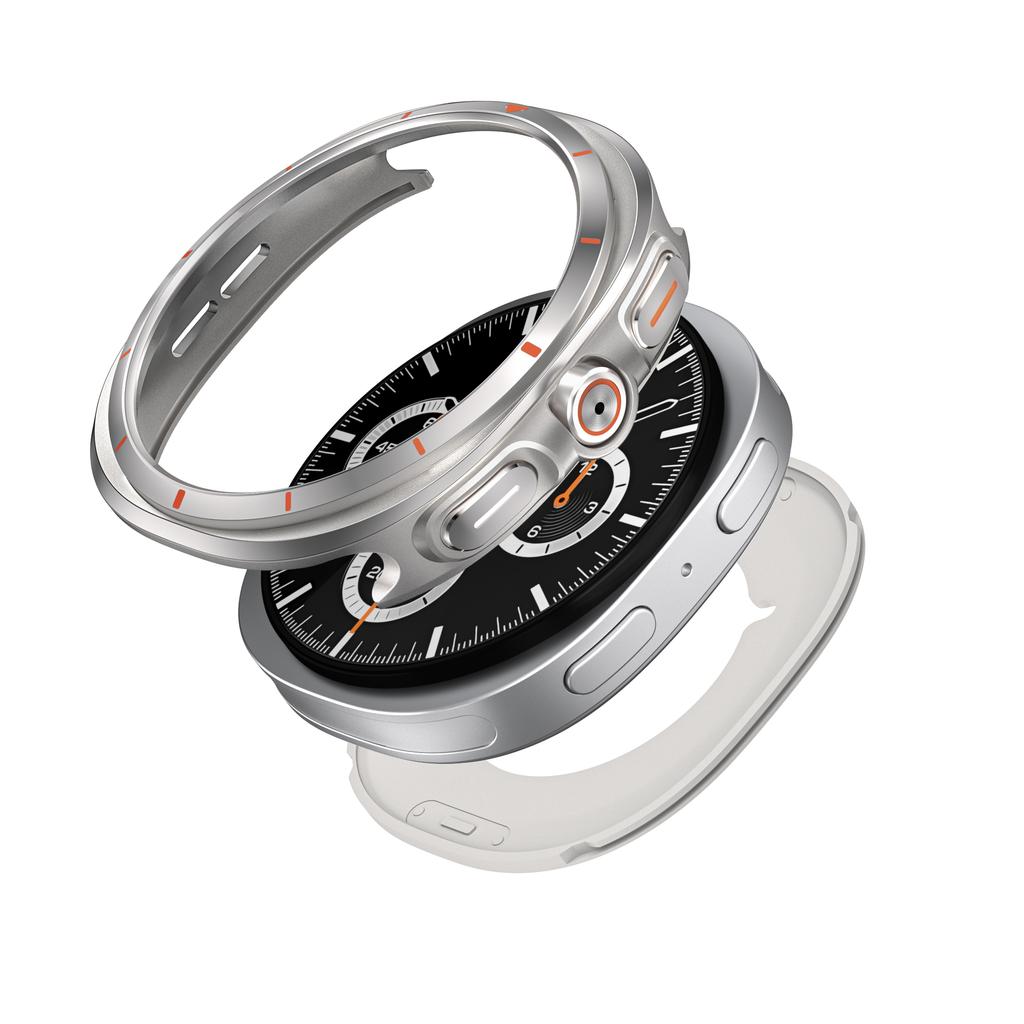 Metallfodral Skydd för Samsung Galaxy Watch 8 44mm 40mm Hård Bumper Skyddsfodral för GALAXY WATCH 8 40/44mm Tillbehör