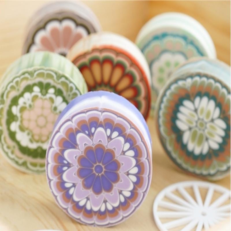 9Pcs Acrylic Round Circular Handmade Soap Flakes, Rendering Tools, Mold Moulds, Rotating Rod For Diy, Cold Soap Making Supplies