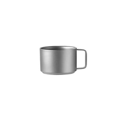 Wutuo Titanium Double-layer Coffee Cup