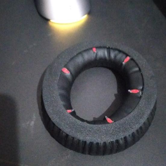 1 pár kryt sluchátek Prodyšný Dobrá izolace hluku Ultra měkká umělá kůže Náhlavní souprava Náhrada za HyperX Cloud Revolver S