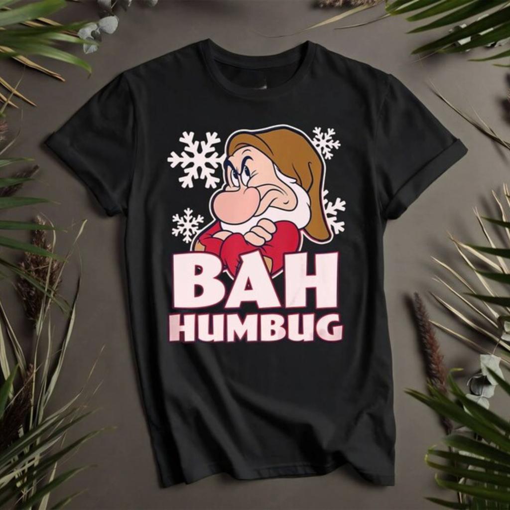 Sleeping Beauti Grumpy Drawf Black T Shirt Best Gift For Friends