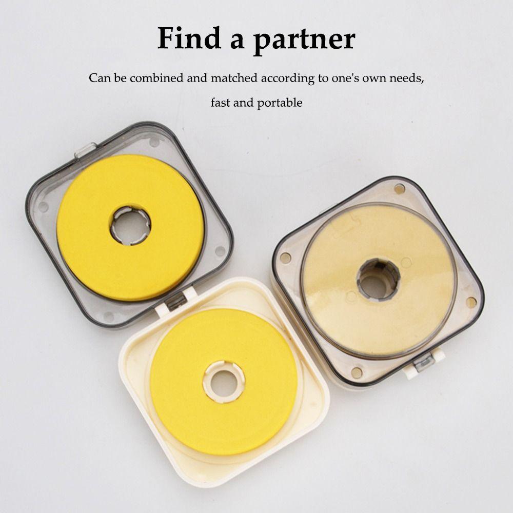 1Pcs Closed Winding Board Tool Silicone/Foam Main Spool Line Storage Box  Fishing Accessories
