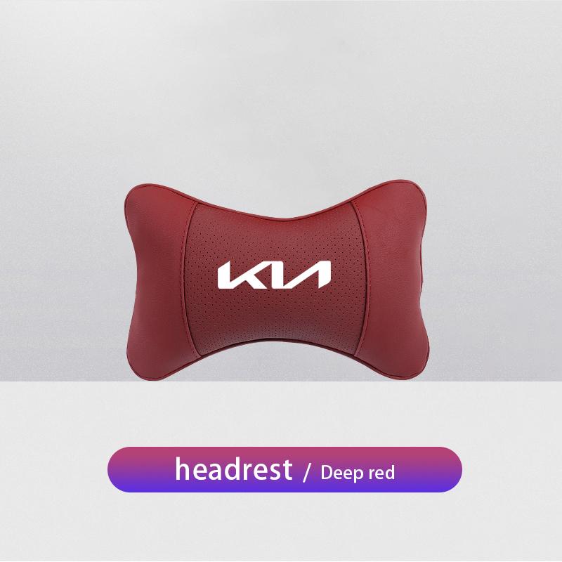 AAAGH1 KIA Car Headrest/Lumbar Support Car Neck Pillow Waist Cushion For KIA K9 Sportage Niro K5 Carnival EV6 EV9 EV3 K8 Stinger Forte