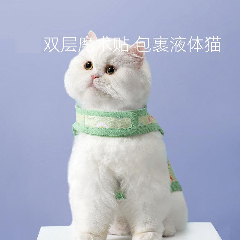 Cat leash vest type anti-break free go out small dog dog leash walk cat summer go out pet rope