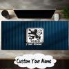 Custom Name Mouse Pad Club Crest Munchen Design Mouse Pad, Gaming Mouse Pad, Keyboard Pad, Desk Decor for Computer Notebook Fan Birthday Gift