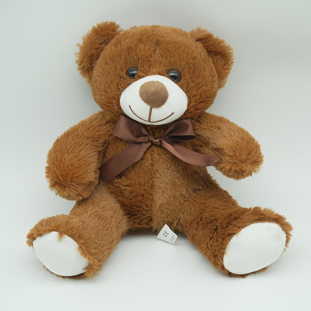 TreasuringU Cute Bear Plush Toys Cartoon Brown Animals Fluffy Dolls Kawaii Bear Stuffed Toy Funny Plushie Birthday Gifts