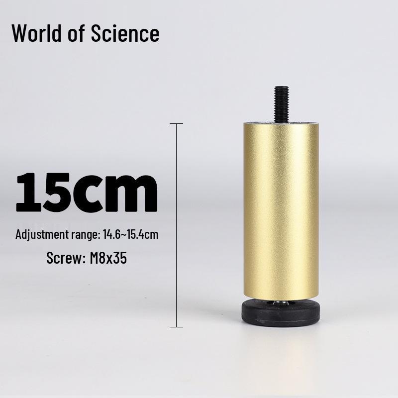Adjustable Aluminum Alloy Furniture Legs for Cabinets, Sofas, Refrigerators, and Washing Machines