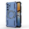 KEYSION Hollow Heat Dissipation Case for Samsung A55 5G Silicone+PC Magnetic Cooling Shockproof Phone Cover for Galaxy A55 5G