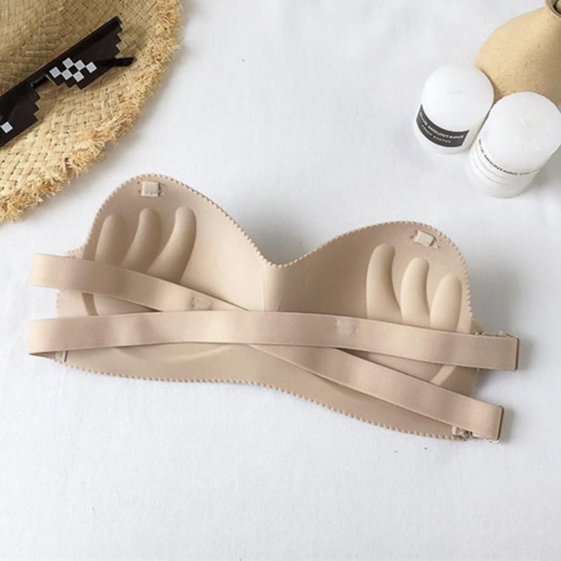 Women Bra Breathable Push Up Bras Seamless Wire Free Solid Lingerie Invisible