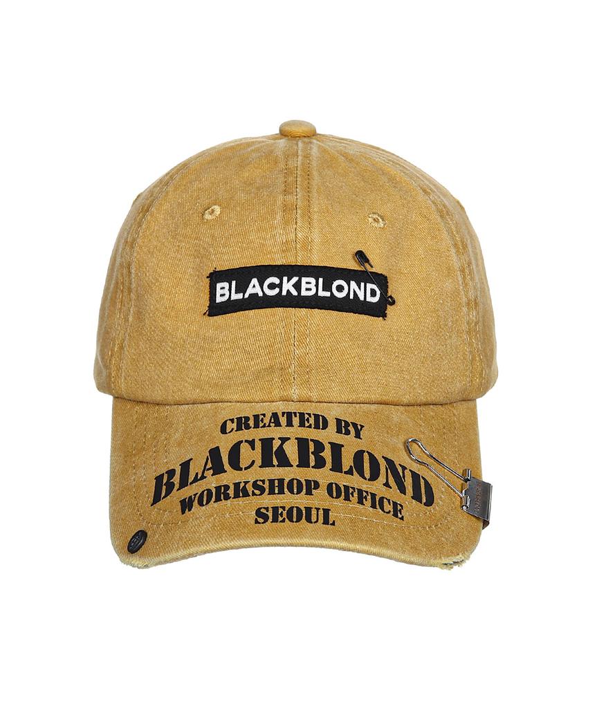 BLACKBLOND Vividi Patch Logo Workshop Pigment Cap (Mustard)
