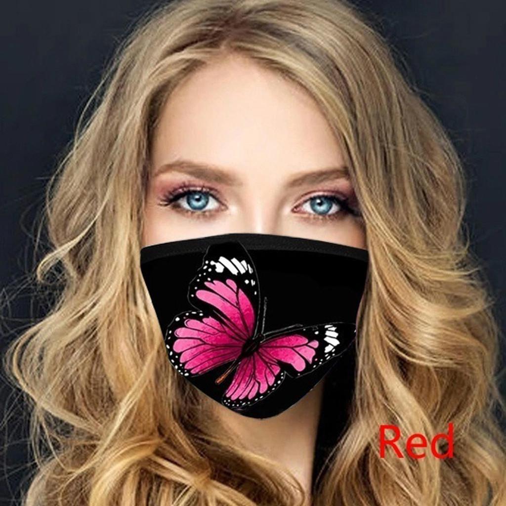 1pc Mouth  for Dust’  Anti-Face Mask Washable Earloop Mask