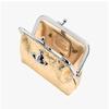 Vivienne Westwood Metallic Crinkle Frame Pulse Mini Coin Card Wallet 56010005w L00a7 R401
