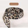 Personalized Leopard Print Satin Shoelaces 2cm - Wide Flat Laces for White Sneakers