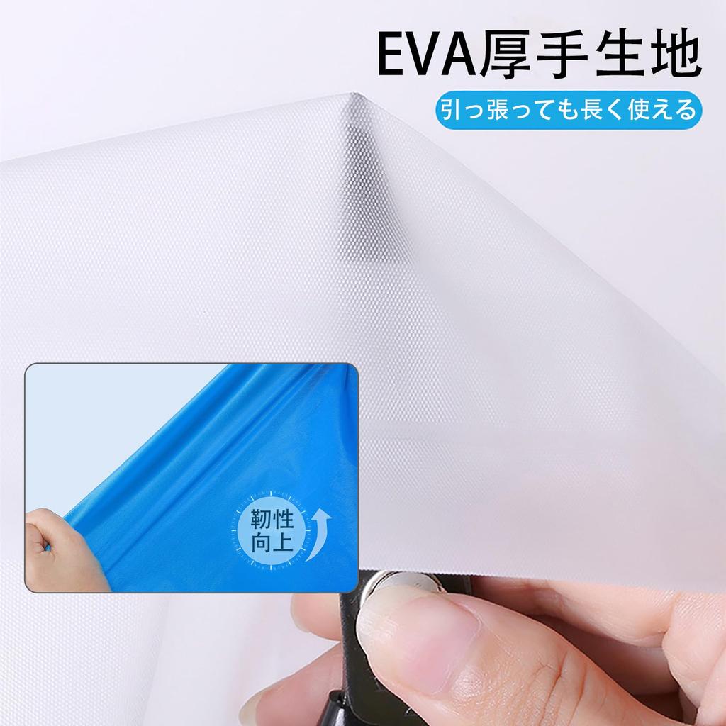 TRkin Disposable Raincoat, Waterproof, Windproof, Windproof, Cuffs, Rain Protection, Eco EVA Material, For Bicycles,