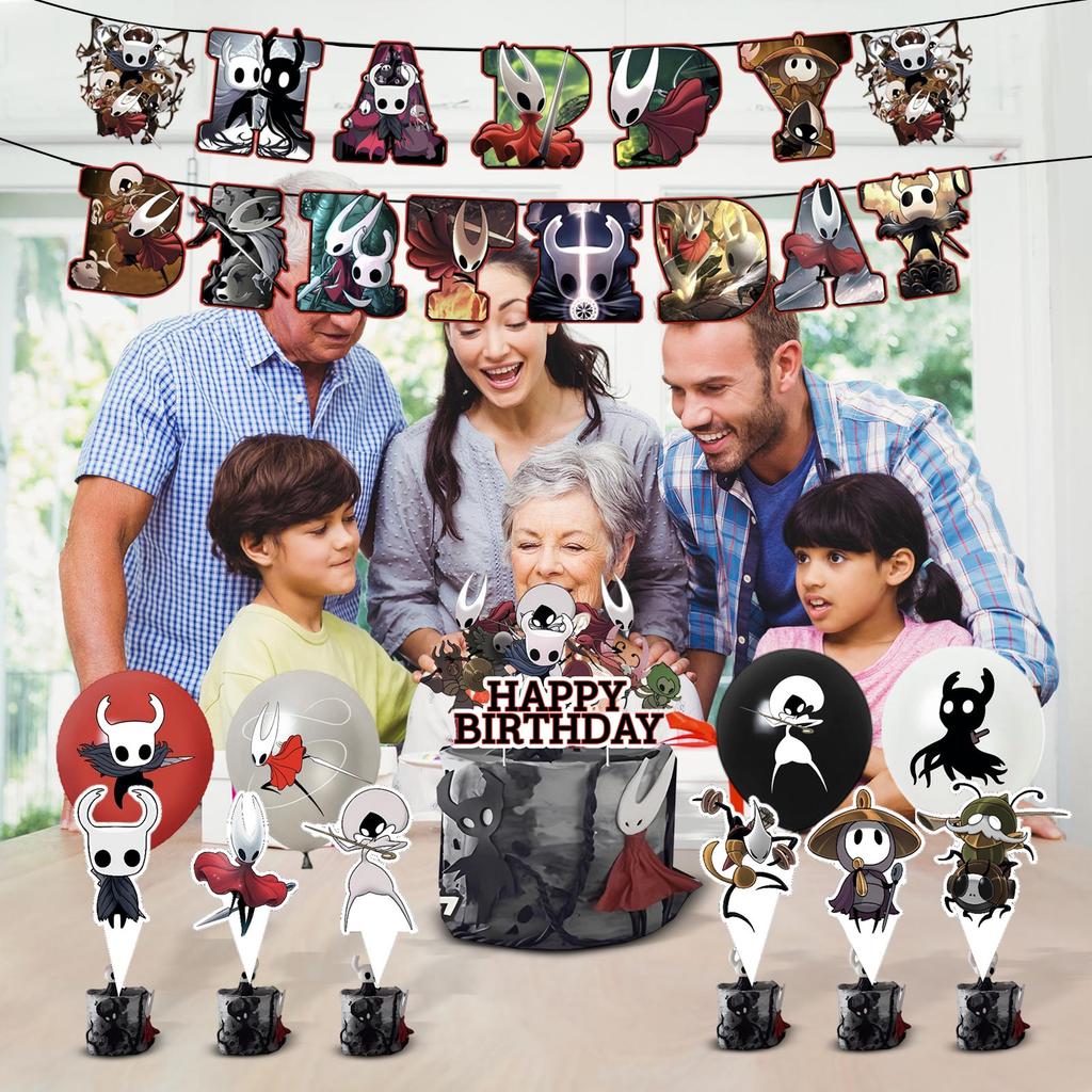 Theme Birthday Party Decoration Birthday Flag Balloons Cake