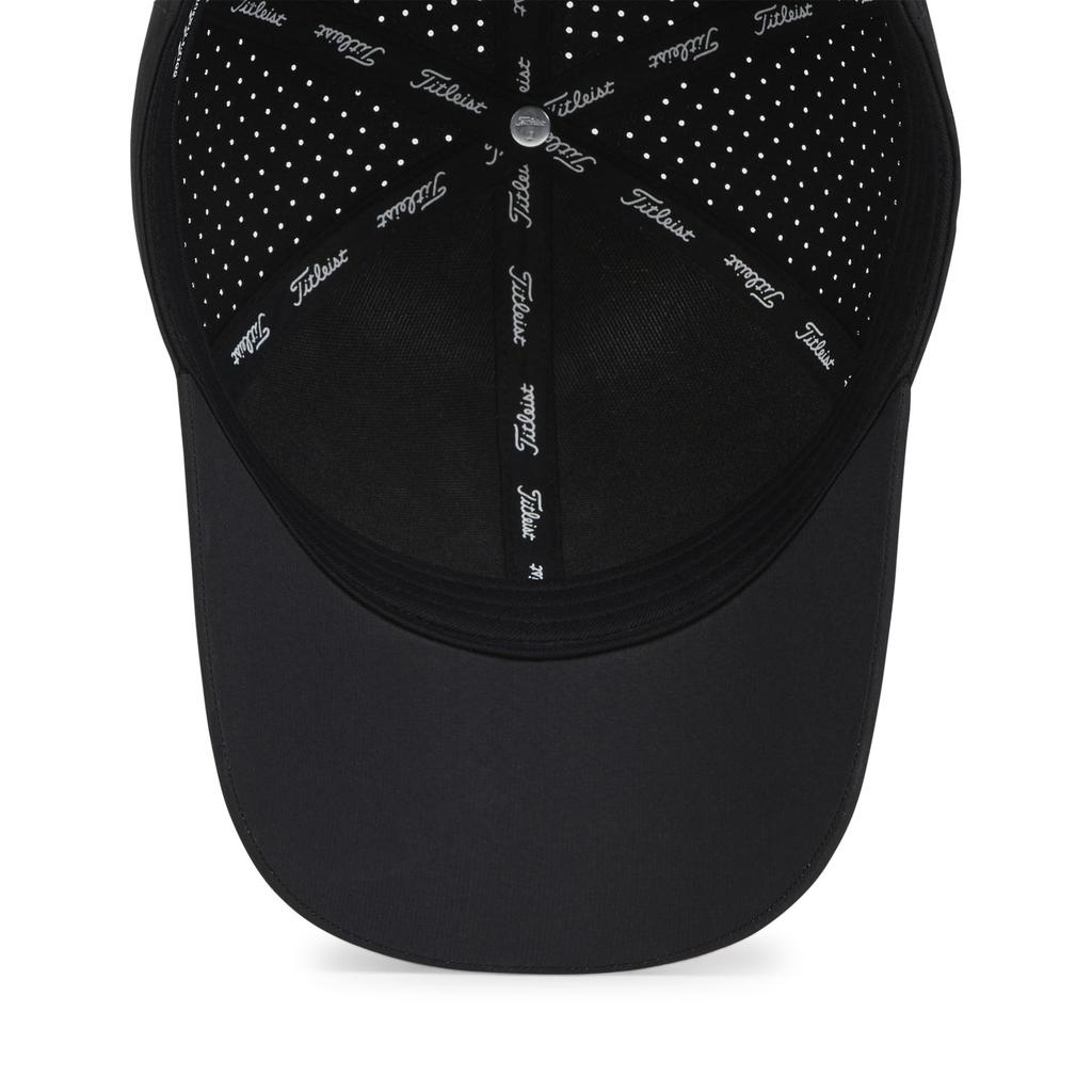Titleist Player's Tech Cap, Black and White, TH24APTN2-01