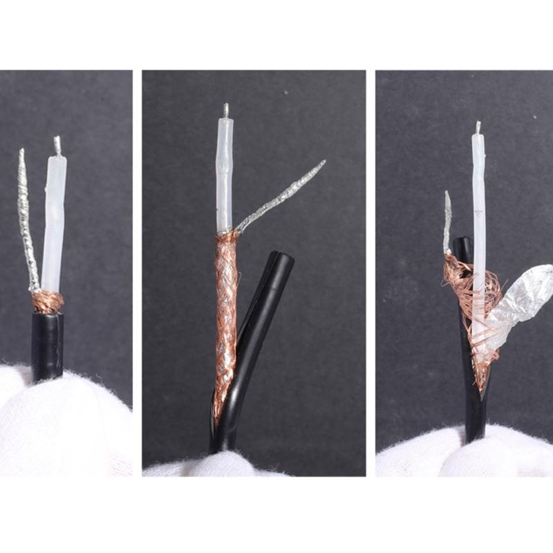 BNC Male Female Pigtail Cable Bare Wire Open End Coaxials Cable for Video Surveillances Systems