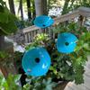 Bee Watering Station Weather-proof Outdoor Garden Yard Hummingbird Water Feeder Cup Metal Butterfly Bath Bowl Decoration