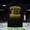 2026 Summer UFC Jessica Andrade Fighting Graphic Tshirt Women Sports Cotton Short Sleeve Loose Leisure Fitness Shirt Unisex