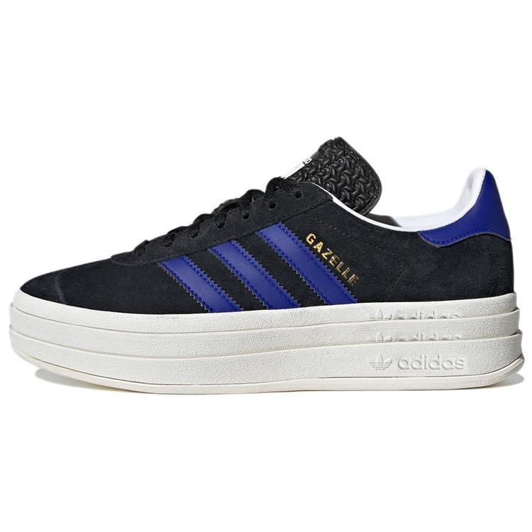 (WMNS) adidas Gazelle Bold Black Lucid Blue Women s HQ4408 EU 37⅓