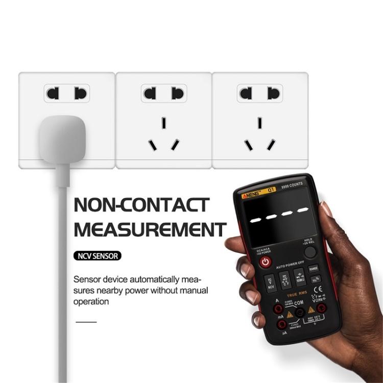 ANENG AN-Q1 Automatic High-Precision Intelligent Digital Multimeter, Specification: Standard with Cable