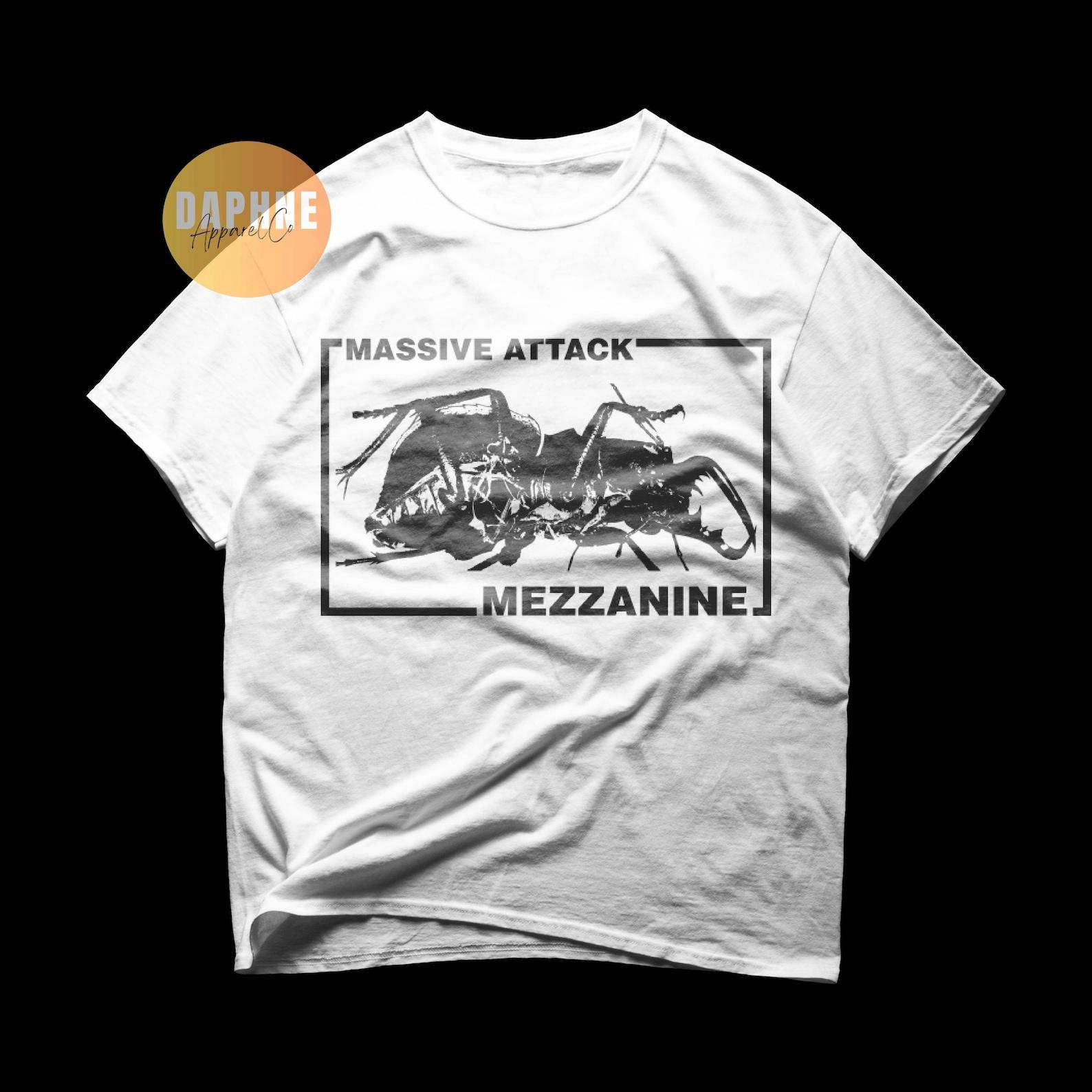 Massive Attack Mezzanine Album Cover T shirt | 3D Print Unisex Tee S