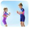 Children's Diving Suit 2.5MM One-piece Short-sleeved Warm Girls 'swimsuit Cold-proof Surfing