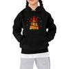 Sweatshirts For Teen Girls Hoodies Long Sleeve Drawstring Pullover Cute Printed Oversized Hoodie Christmas