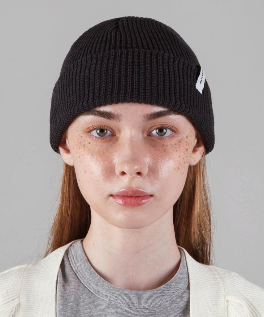 Diposwi 24 Symbol Basic Short Beanie - Charcoal