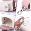 Golf Ball Mini Bag PU Leather with Golf Tees Golf Ball Pouch Hang On Waist Bag Golf Belt Gift for Husband Golf Sport Accessories