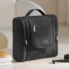 Large Capacity Double Opening Travel Toiletry Bag with Hook Waterproof Makeup Storage Bag Oxford Cloth Carry-On LIJIAO