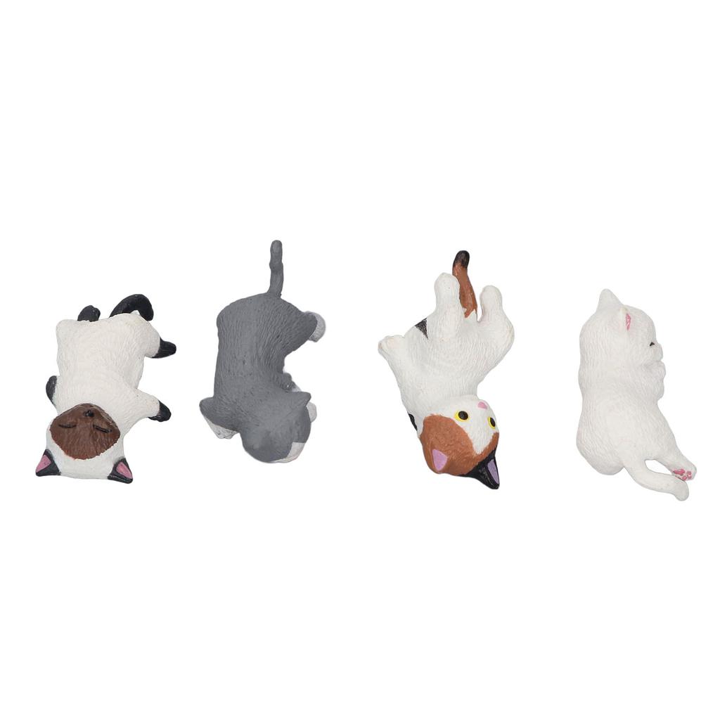 4PCS Cute Car Interior Decor Resin Mini Cute Car Funny Automotive Interior Decoration for Party
