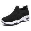 Shoes Women's New Women's Shoes Soft-soled Breathable Casual Shoes Thick-soled Heightening Single Shoes Fly-woven Breathable Mesh Shoes