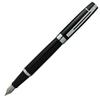 Sheaffer 300 Fountain Fine Solid Officially Imported Pen, Nib, Black, SGC9312PN-F,
