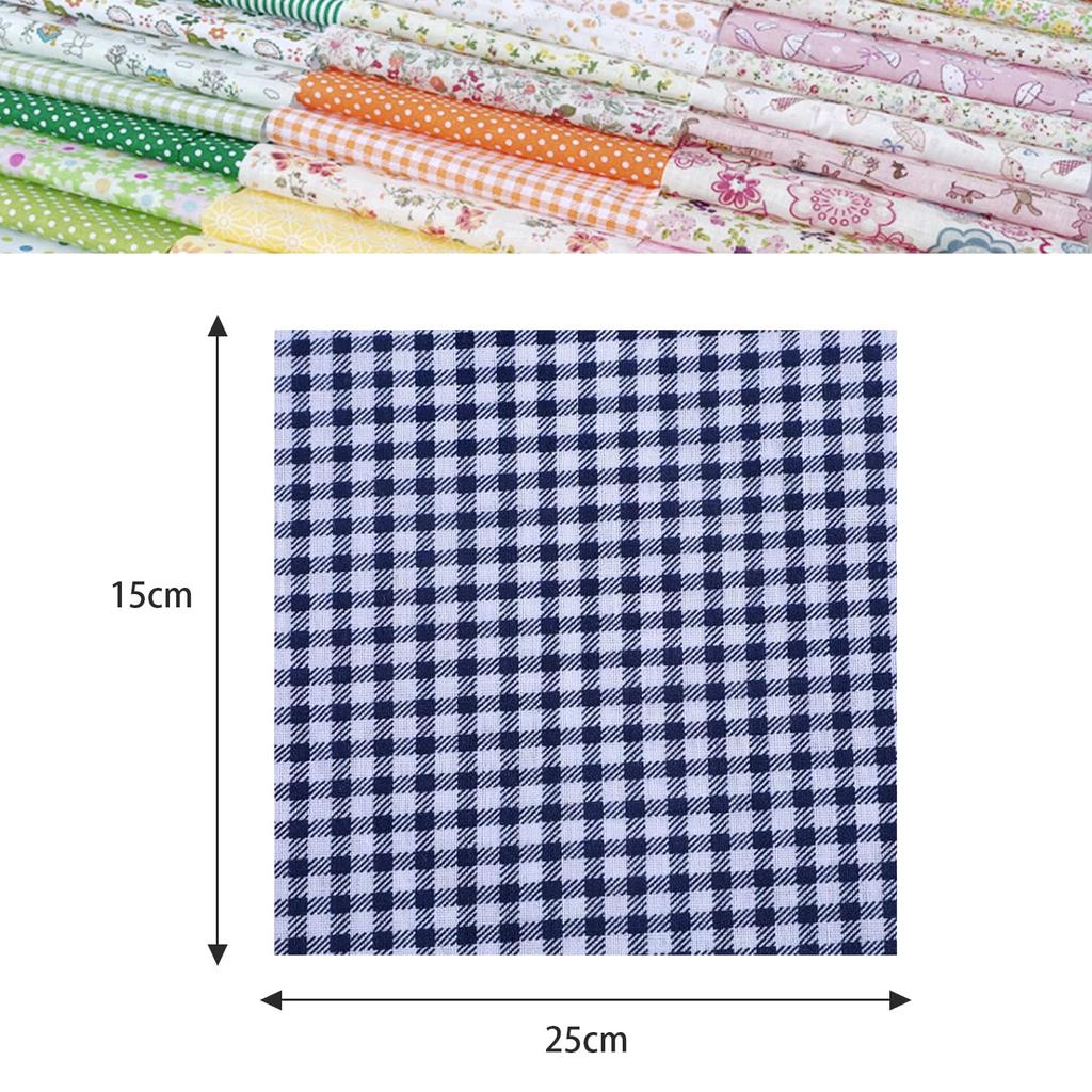 Floral 20cm X For DIY Set of Various Patterns and Cloth Torn For Making Lucky School Lunch Fabric, Pattern, 15cm, Crafts, Cotton, 20, Handmade,