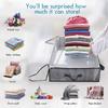 Non-Woven Underbed Quilt Storage Bag Organizer Wardrobe Clothes Dust Moisture-Proof Finishing Bag Foldable Storage Box 100X50X18
