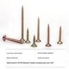 Colorful Zinc Plated Phillips Flat Head Wood Screws
